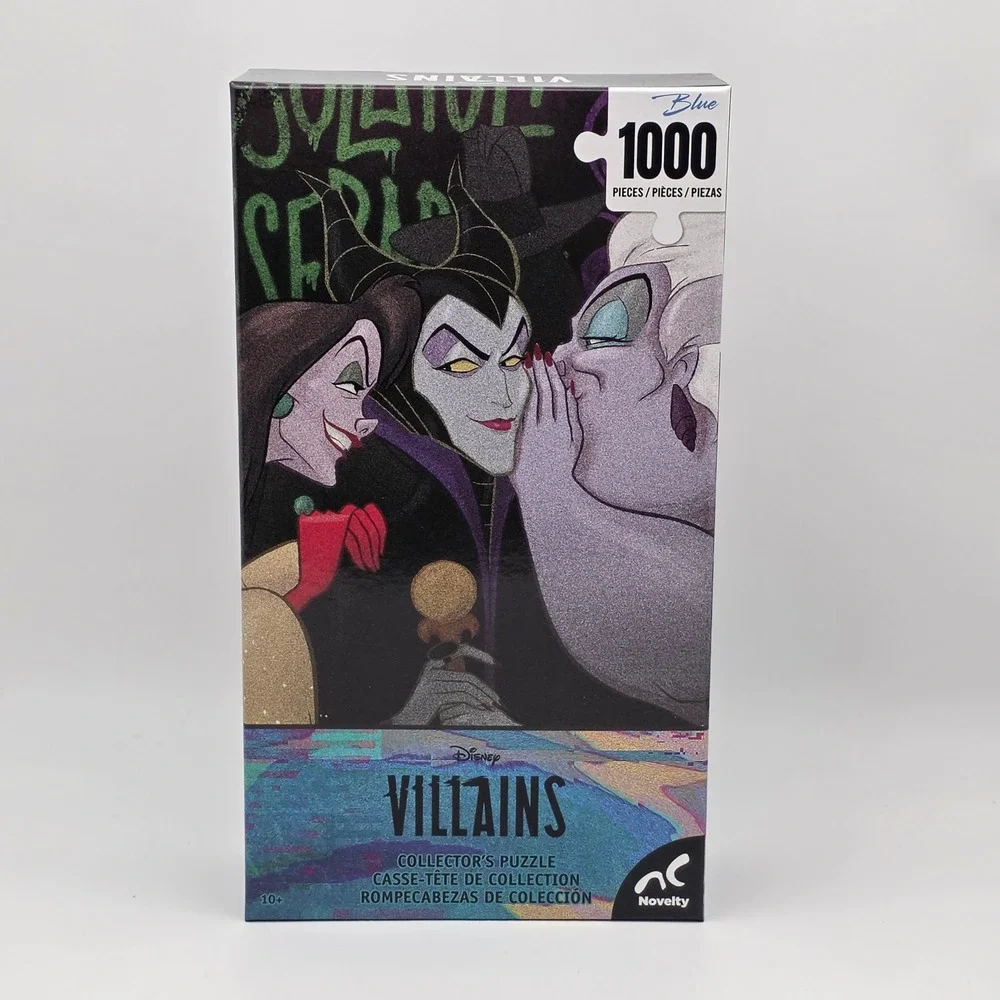 Disney Villains Puzzle 1000pc Novelty Maleficent Ursula‎ Evil Goth Aesthetic